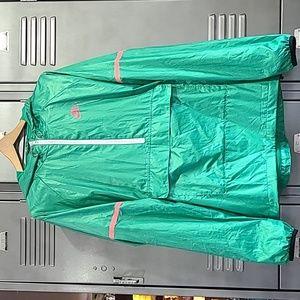 Nike Track and Field Green Pullover Windbreaker Size Large